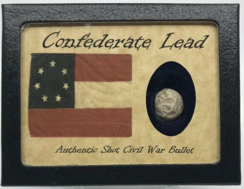 Confederate Lead...shot Bullet From The Army Of Tennessee With Coa